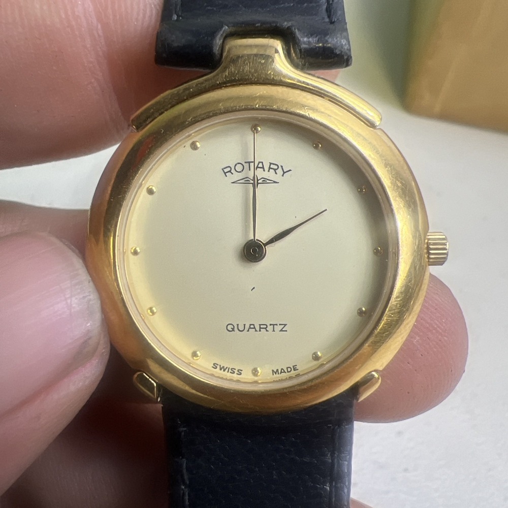 VINTAGE ROTARY SWISS MADE QUARTZ WRIST WATCH Parts